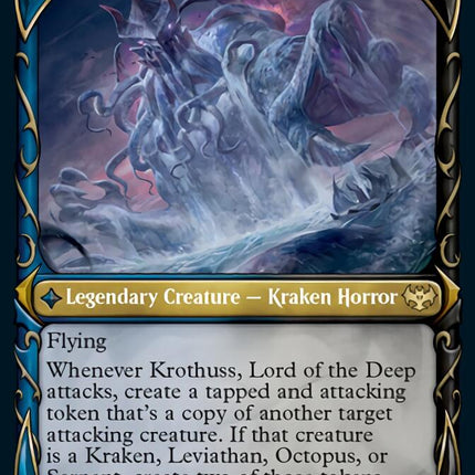 Runo Stromkirk // Krothuss, Lord of the Deep (Showcase Fang Frame) [Innistrad: Crimson Vow]