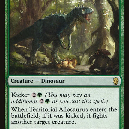 Territorial Allosaurus [Dominaria]