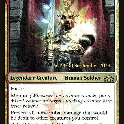 Tajic, Legion's Edge [Guilds of Ravnica Prerelease Promos]