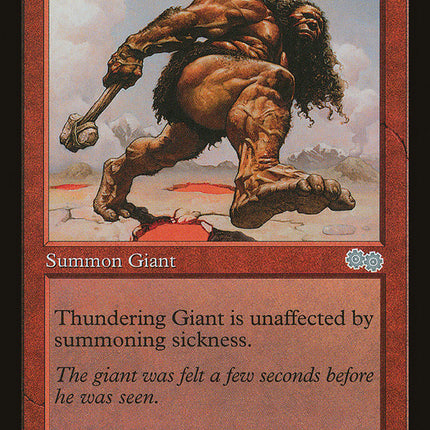 Thundering Giant [Urza's Saga]