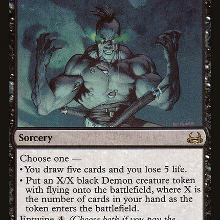 Promise of Power (Divine vs. Demonic) [Duel Decks Anthology]