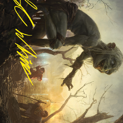 Smeagol, Helpful Guide Art Card (Gold-Stamped Signature) [The Lord of the Rings: Tales of Middle-earth Art Series]