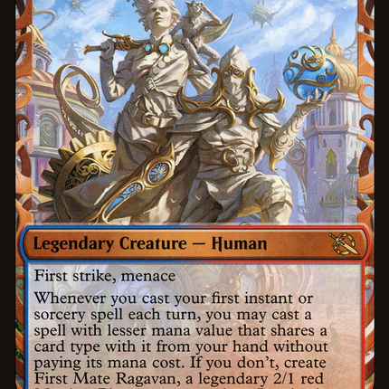 Baral and Kari Zev (Showcase Planar Booster Fun) [March of the Machine]