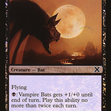Vampire Bats (Premium Foil) [Tenth Edition]