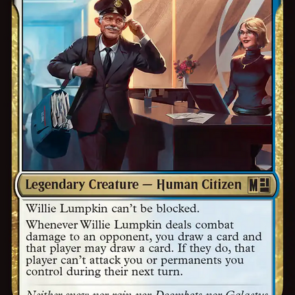 Willie Lumpkin, Postman (Surge Foil) [Marvel Super Heroes Commander]
