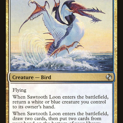 Sawtooth Loon [Duel Decks: Venser vs. Koth]