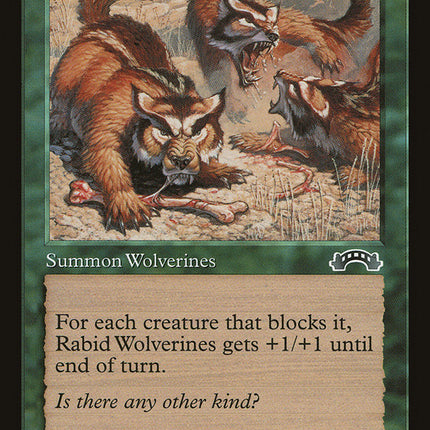 Rabid Wolverines [Exodus]