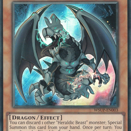 Heraldic Beast Amphisbaena [WSUP-EN003] Super Rare