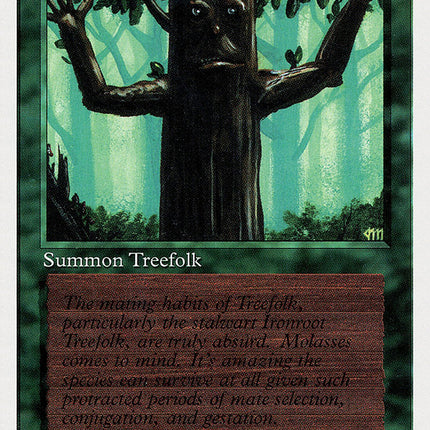 Ironroot Treefolk [Summer Magic / Edgar]