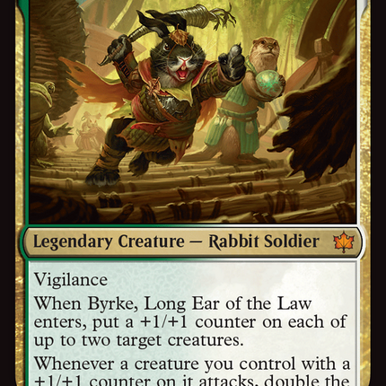 Byrke, Long Ear of the Law [Bloomburrow]