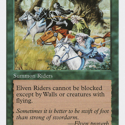 Elven Riders [Fifth Edition]