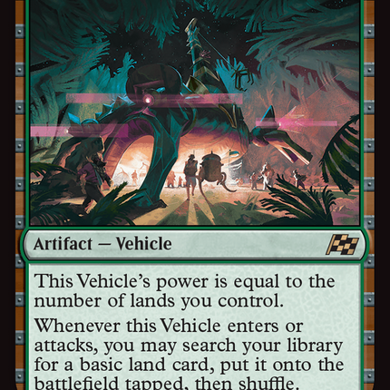 Lumbering Worldwagon (Bundle) [Aetherdrift Promos]