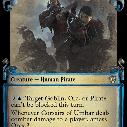 Corsairs of Umbar [The Lord of the Rings: Tales of Middle-Earth Commander Showcase Scrolls]
