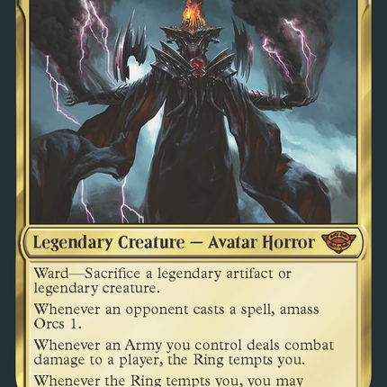 Sauron, the Dark Lord (Regional Champs) [Pro Tour Promos]