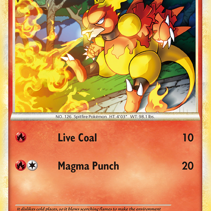 Magmar (62/95) [HeartGold & SoulSilver: Call of Legends]