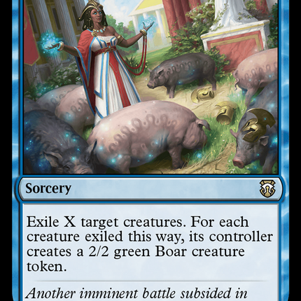 Curse of the Swine (Ripple Foil) [Modern Horizons 3 Commander]
