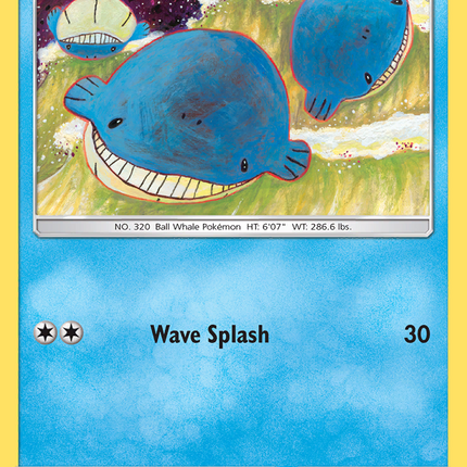 Wailmer (45/236) [Sun & Moon: Cosmic Eclipse]