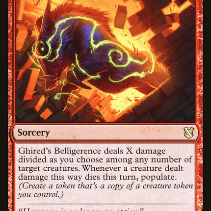 Ghired's Belligerence [Commander 2019]