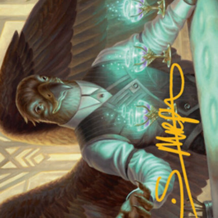 Speakeasy Server Art Card (Gold-Stamped Signature) [Streets of New Capenna Art Series]