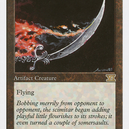 Dancing Scimitar [Classic Sixth Edition]