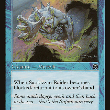 Saprazzan Raider [Mercadian Masques]