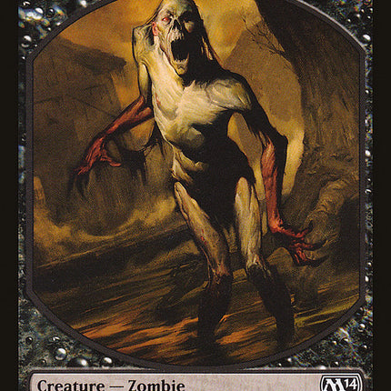 Zombie Token [Magic 2014 Tokens]