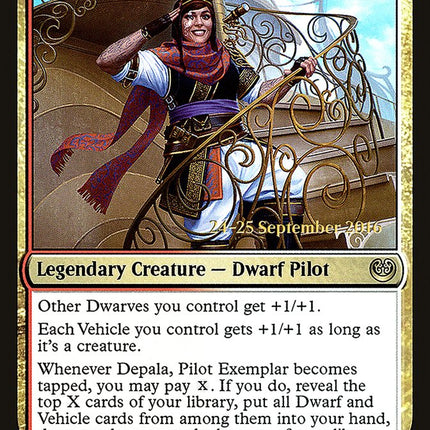 Depala, Pilot Exemplar [Kaladesh Prerelease Promos]