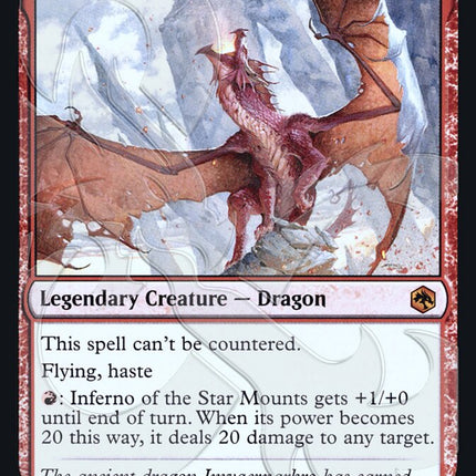 Inferno of the Star Mounts (Ampersand Promo) [Dungeons & Dragons: Adventures in the Forgotten Realms Promos]