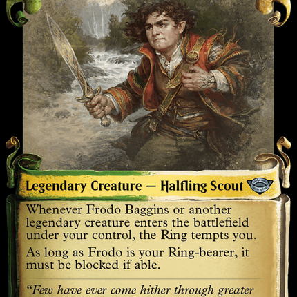 Frodo Baggins [The Lord of the Rings: Tales of Middle-Earth Showcase Scrolls]