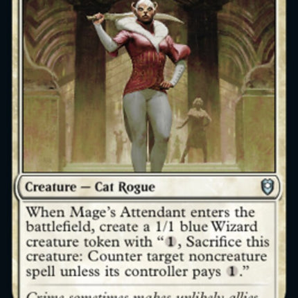 Mage's Attendant [Commander Legends: Battle for Baldur's Gate]