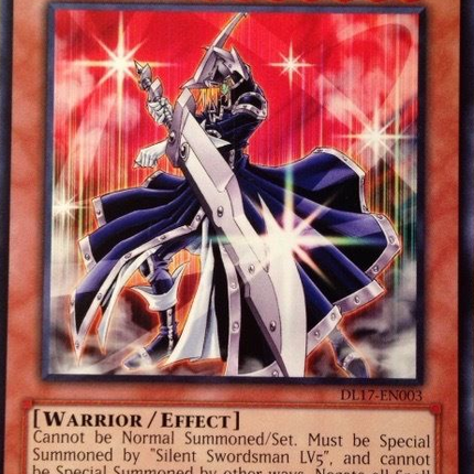 Silent Swordsman LV7 (Red) [DL17-EN003] Rare