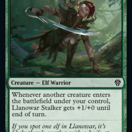Llanowar Stalker [Dominaria United]