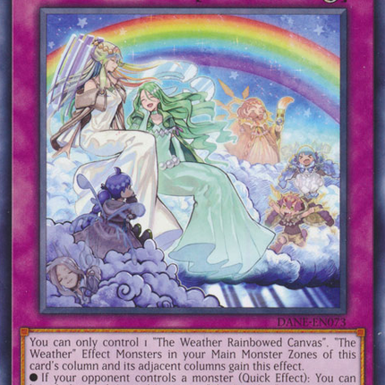 The Weather Rainbowed Canvas [DANE-EN073] Rare