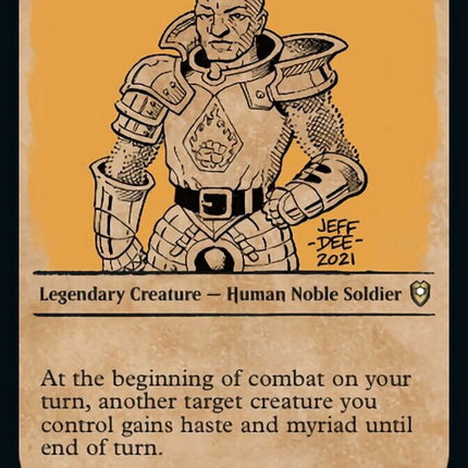 Duke Ulder Ravengard (Showcase) [Commander Legends: Battle for Baldur's Gate]