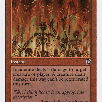 Incinerate [Deckmasters]