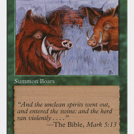 Durkwood Boars [Fifth Edition]