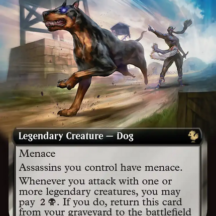 Interceptor, Shadow's Hound (Extended Art) [FINAL FANTASY Commander]