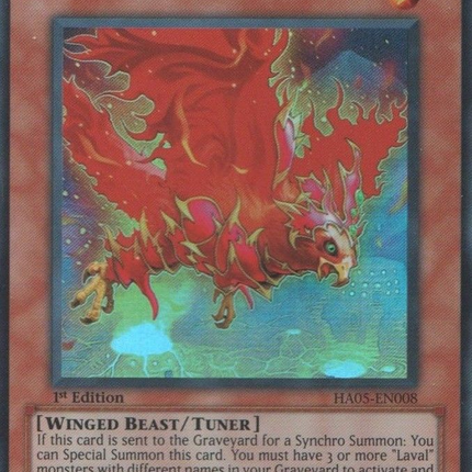 Soaring Eagle Above the Searing Land [HA05-EN008] Super Rare