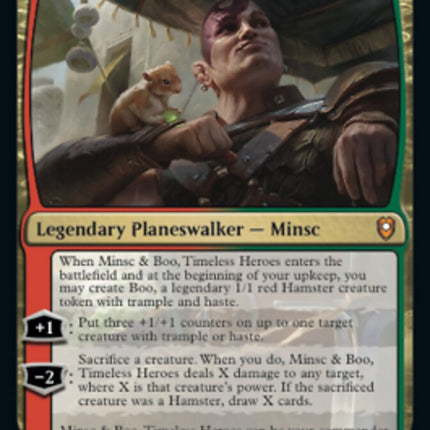 Minsc & Boo, Timeless Heroes [Commander Legends: Battle for Baldur's Gate]