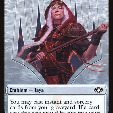 Jaya Ballard Emblem [Mythic Edition Tokens]