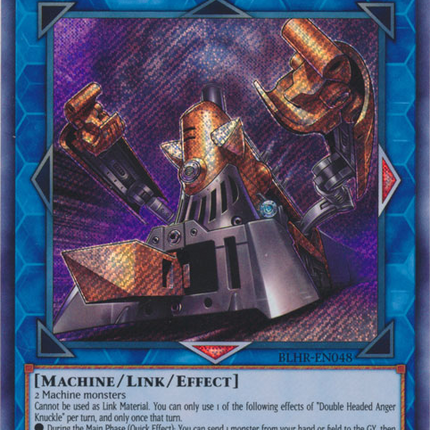 Double Headed Anger Knuckle [BLHR-EN048] Secret Rare