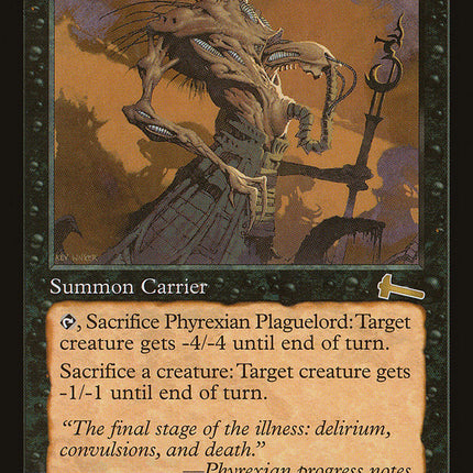 Phyrexian Plaguelord [Urza's Legacy]