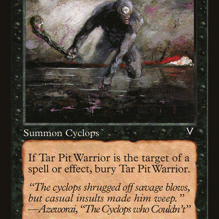 Tar Pit Warrior [Visions]