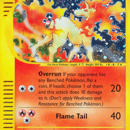 Rapidash (26/165) [Expedition: Base Set]