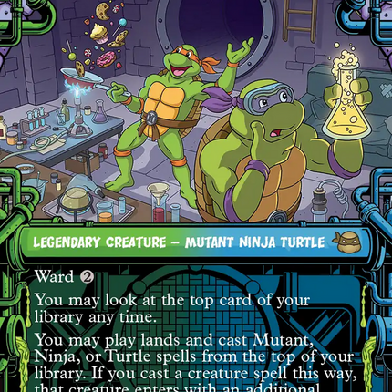 Mikey & Don, Party Planners (Showcase) [Teenage Mutant Ninja Turtles]