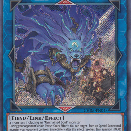 Unchained Soul of Rage [CHIM-EN043] Secret Rare
