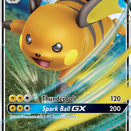 Raichu GX (SM213) [Sun & Moon: Black Star Promos]