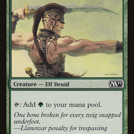 Llanowar Elves [Magic 2011]