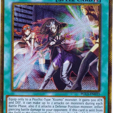 Kozmo Lightsword [PGL3-EN033] Gold Secret Rare