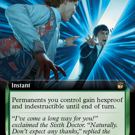 Heroic Intervention (Extended Art) (Surge Foil) [Doctor Who]